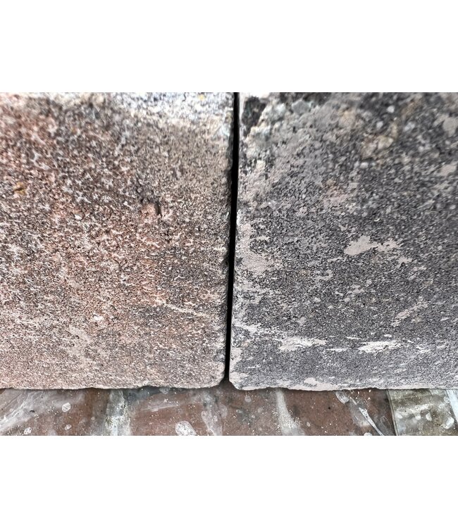 Partij 18 m²  Tambaer oud bont 15 x 20 x 6