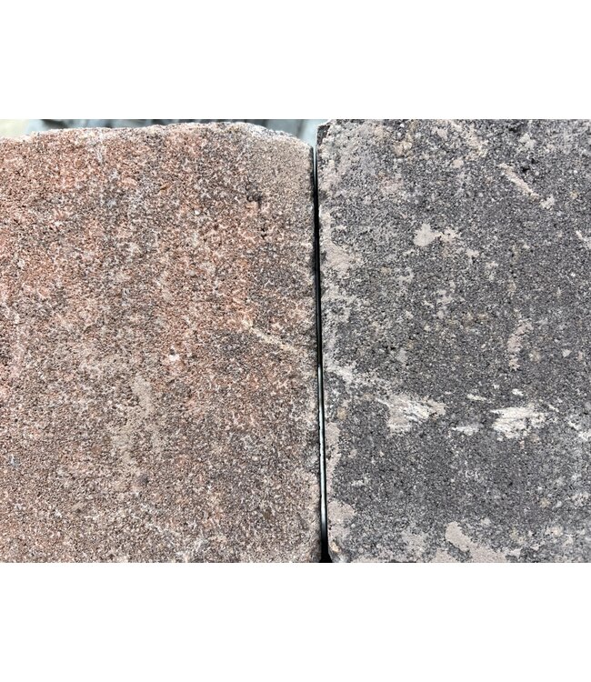 Partij 18 m²  Tambaer oud bont 15 x 20 x 6