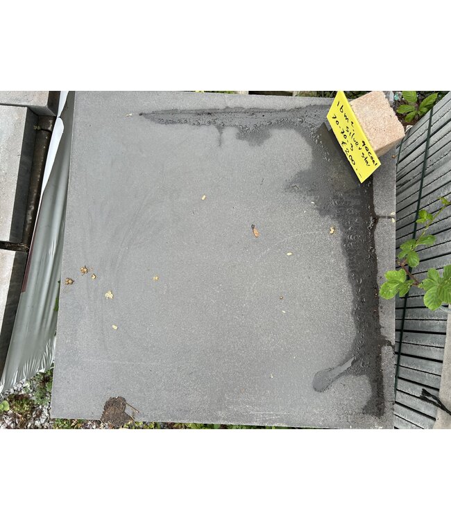 Partij 16 m² tegel gecoat silver star 70 x 70 x 3