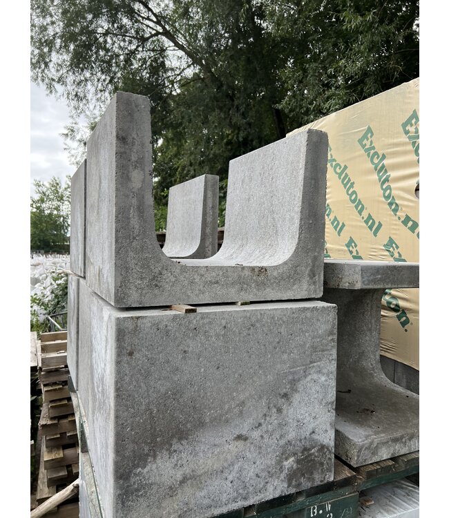 U vorm grijs 50 x 40 x 40