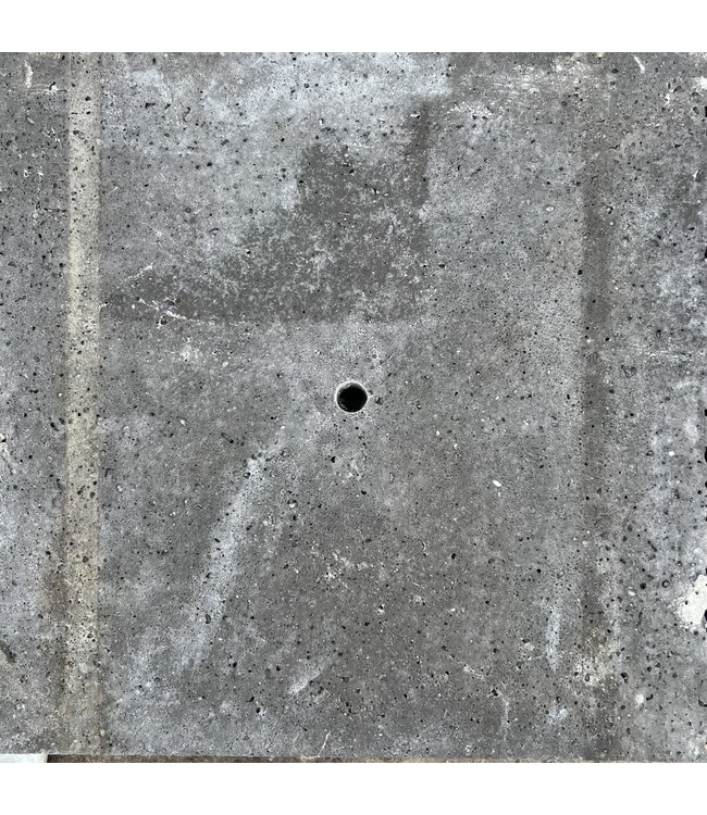 Partij 8 stuks schellevis met ingeboord gat 50 x 50 x 5