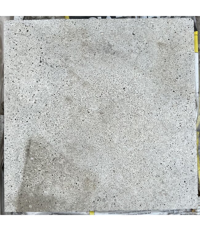 Partij 7.5 m² schellevis grijs 50 x 50 x 5