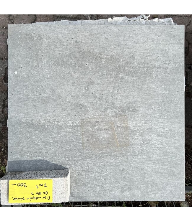 Partij 7 m² Norwegian stone 80 x 80 x 3