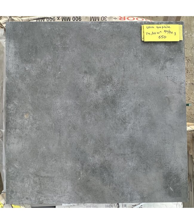Partij 14.60 m² Ultra Graphite 90 x 90 x 3