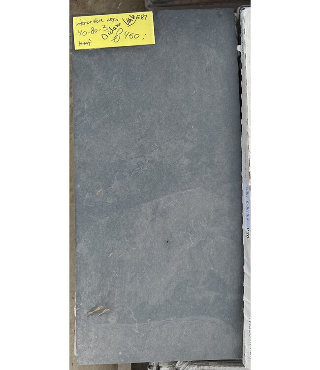 Partij 11 m² Nero 40 x 80 x 3