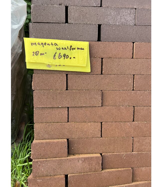 28 m² Magenta Waalformaat