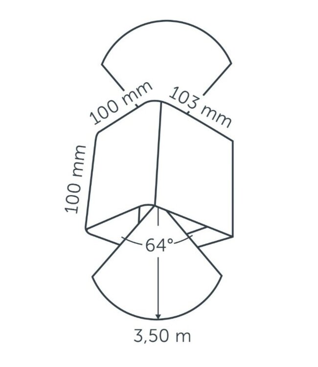 ACE UP-DOWN CORTEN 100-230V
