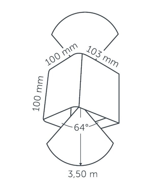 ACE UP-DOWN WHITE 100-230V