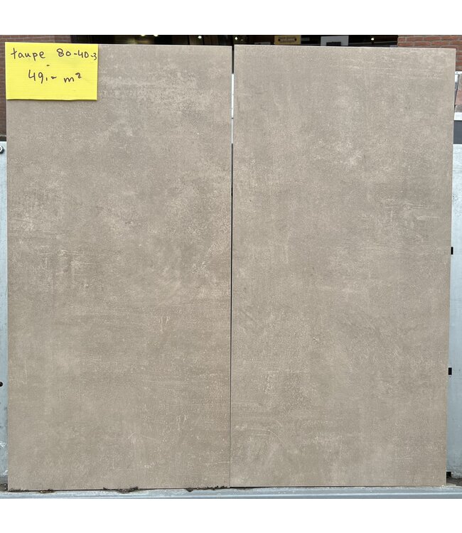 Keramisch Taupé 80x40x3