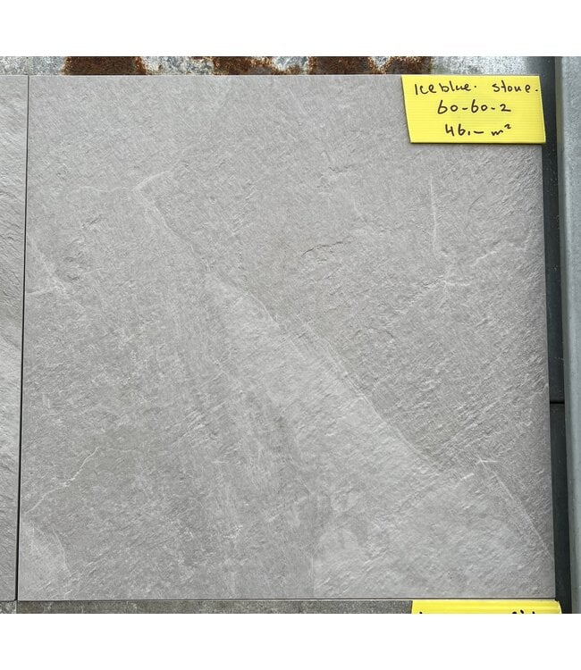 Keramisch Ice Blue Stone 60x60x2