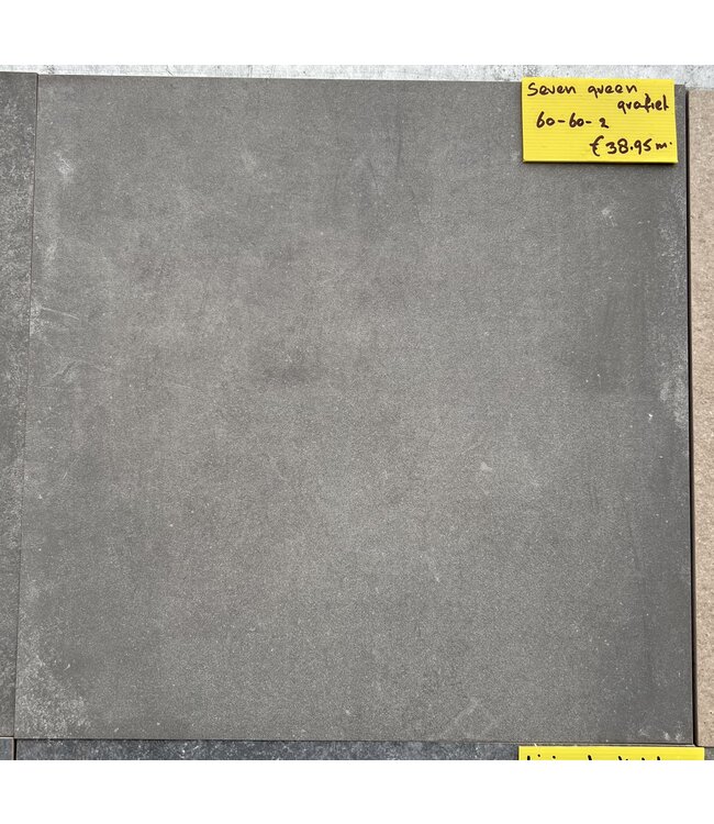 Keramisch Seven Green Graphite 60x60x2