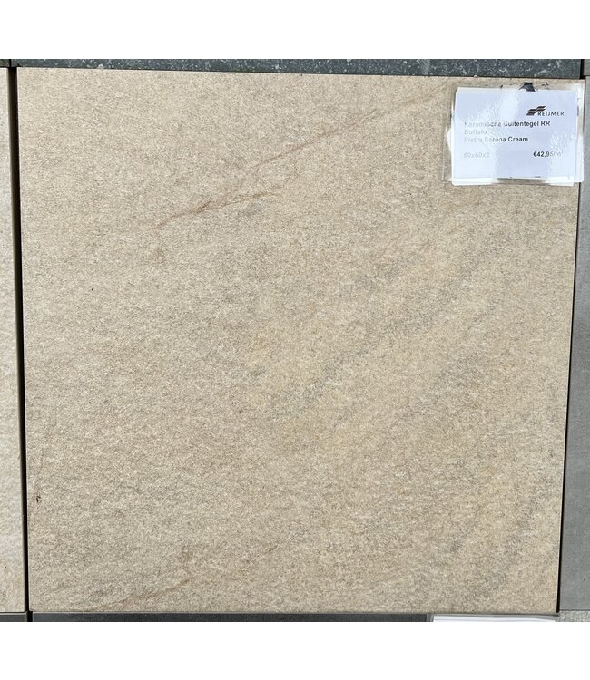 Keramisch Buffalo Pietra Serena Cream 60x60x2