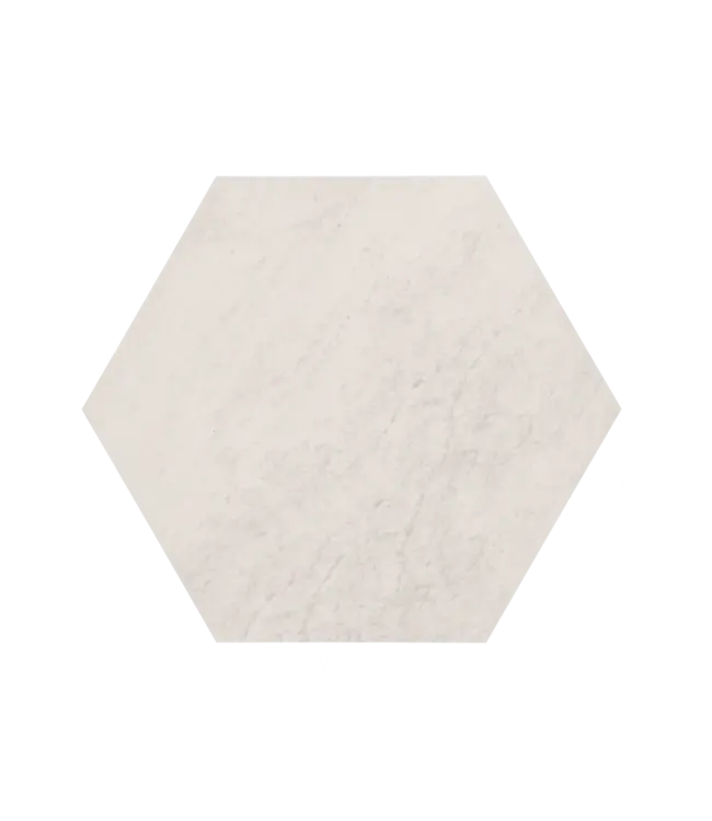 Staptegel Hexagons Quarzite Bianca 60x52x2cm