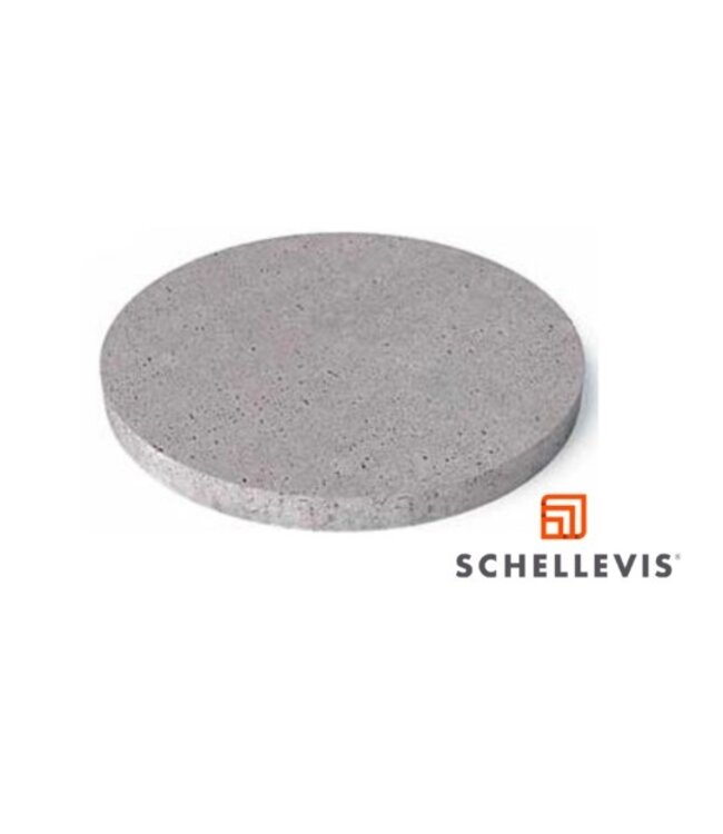 Schellevis Oud Hollandse Tegel Rond Ø 60 x 7 Grijs