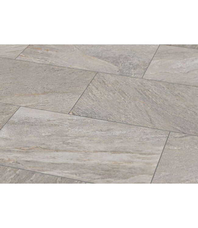 Robusto Ceramica Quartz Silver 40x80x3cm