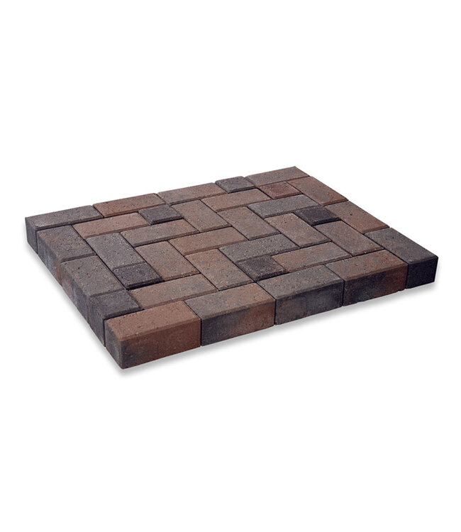 Betonklinker BKK Bruin/Zwart 21x10,5x8 cm