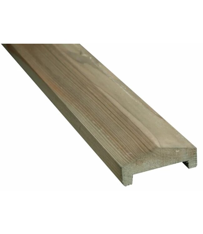 Vuren geschaafd geïmpregneerd 180x8,5x3,5 cm