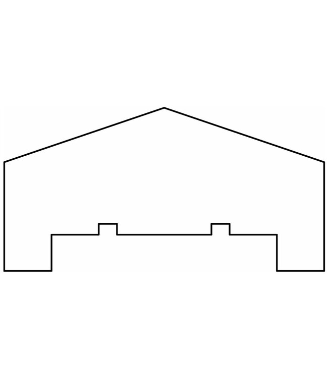 Douglas geschaafd en gedroogd 180x8,5x3,5 cm
