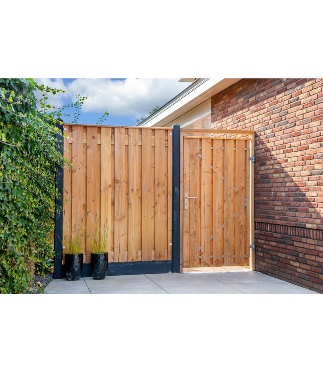 Tuindeurkozijn + aanslagligger geschaafd