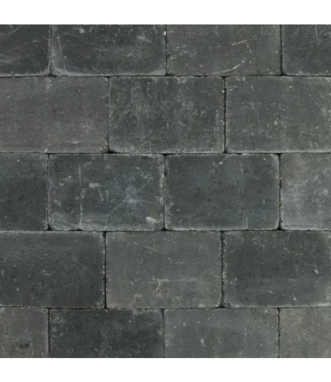 Trommelsteen Zwart Metro