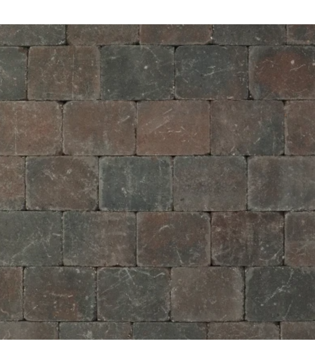 Trommelsteen Bruin/Zwart