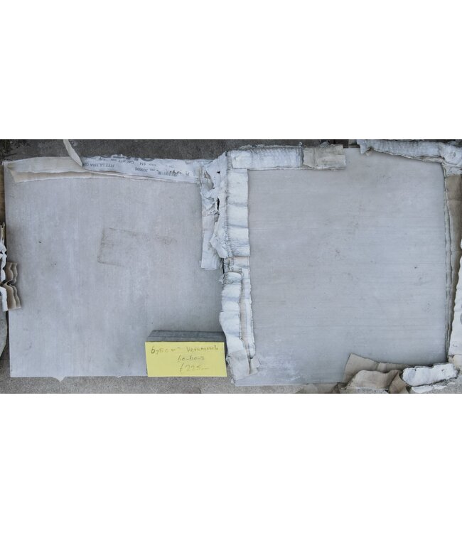 Partij 6,8 m² Keramische tegel Grijs 60x60x3 cm