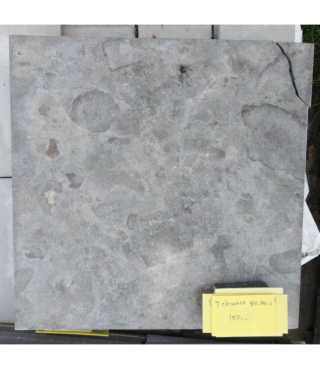 Partij 7 stuks Chinees hardsteen 80x80x2 cm