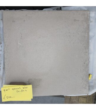 Gecoat Klei 60x60x4 cm