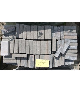 Waalformaat Antraciet Facet