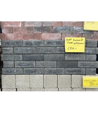 Antraciet Facet Dikformaat