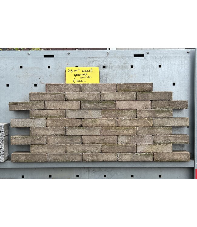 Partij 23 m² Gebruikte waalformaat