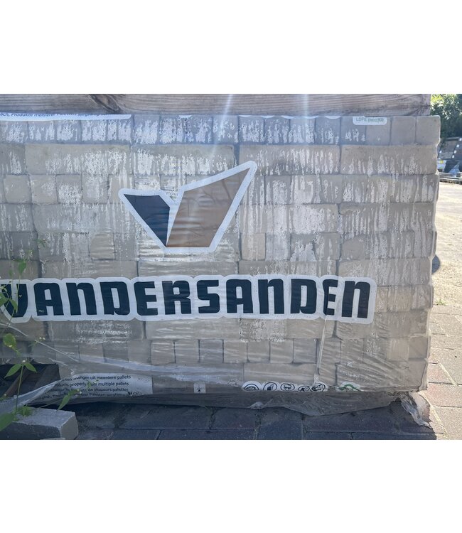 Partij 17,7 m² Gebakken Waalformaat Beige