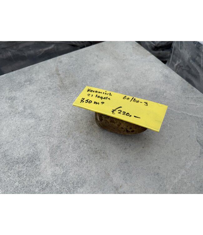 21x Keramisch 60x60x3cm