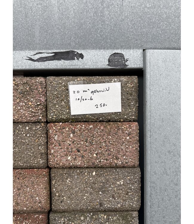 2e Hands betonklinkers 10x20x6cm