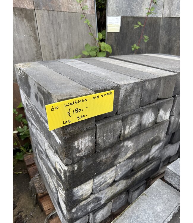 60 Wallblocks Old Smook