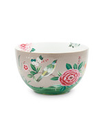 pip studio Bowl Blushing Birds Khaki 23cm