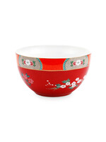 pip studio Bowl Blushing Birds Red 18cm