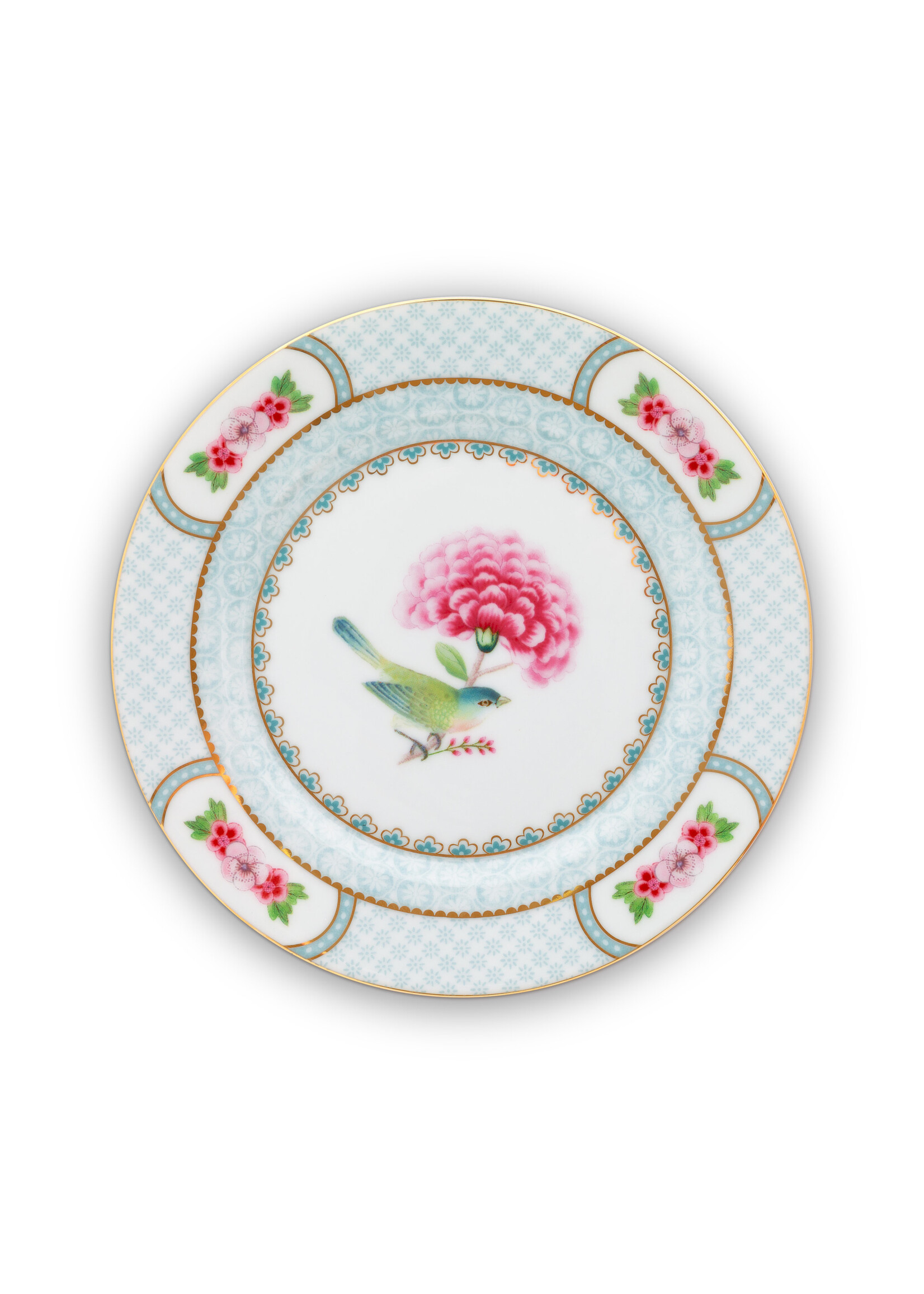 pip studio Plate Blushing Birds White 17cm