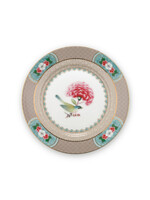 pip studio Plate blushing birds Khaki 17 cm