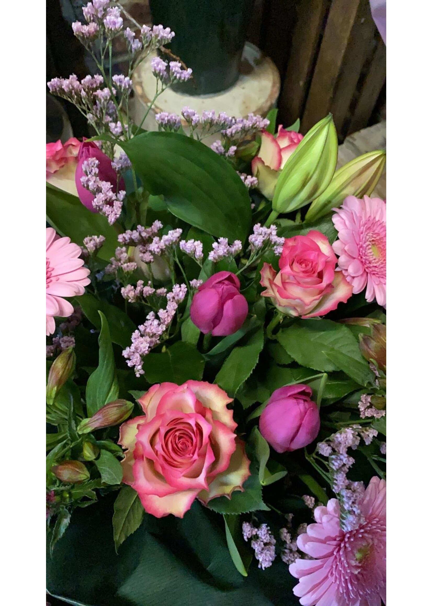 Boeket bloemen 17,50