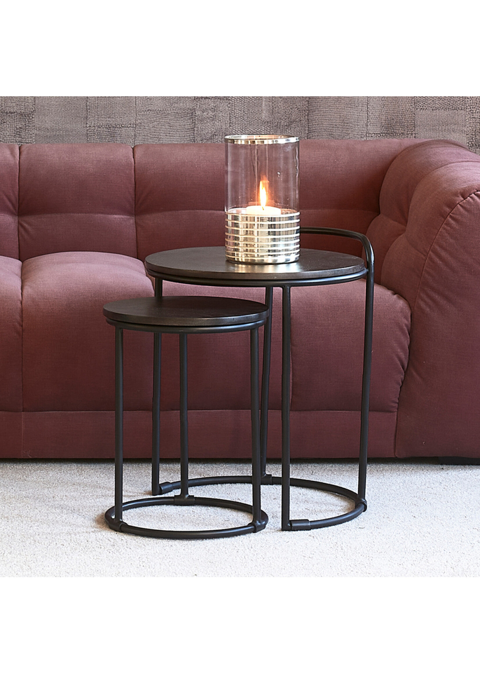 Riviera Maison Shoreditch End Table S/2