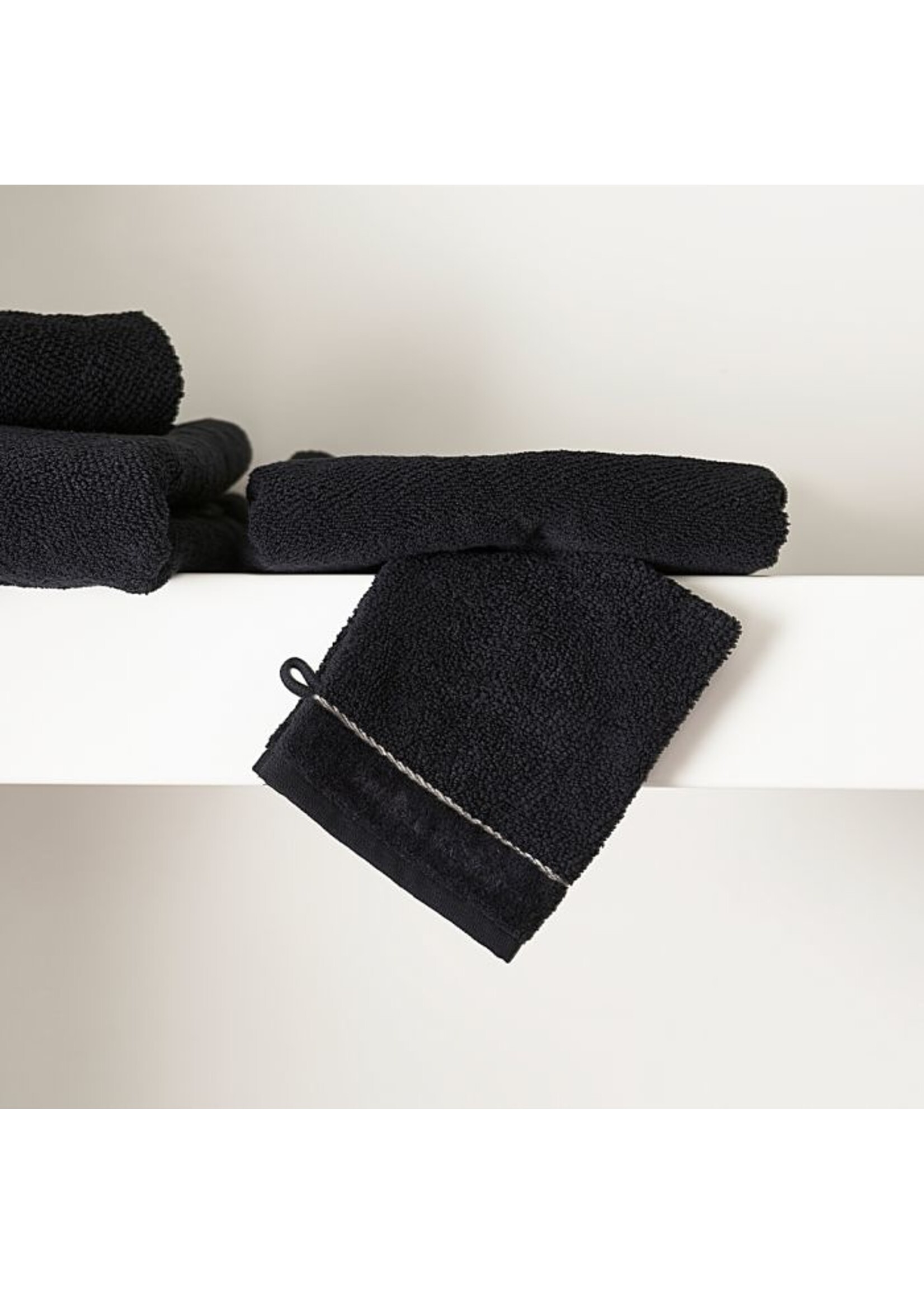 Riviera Maison RM Elegant Washcloth black