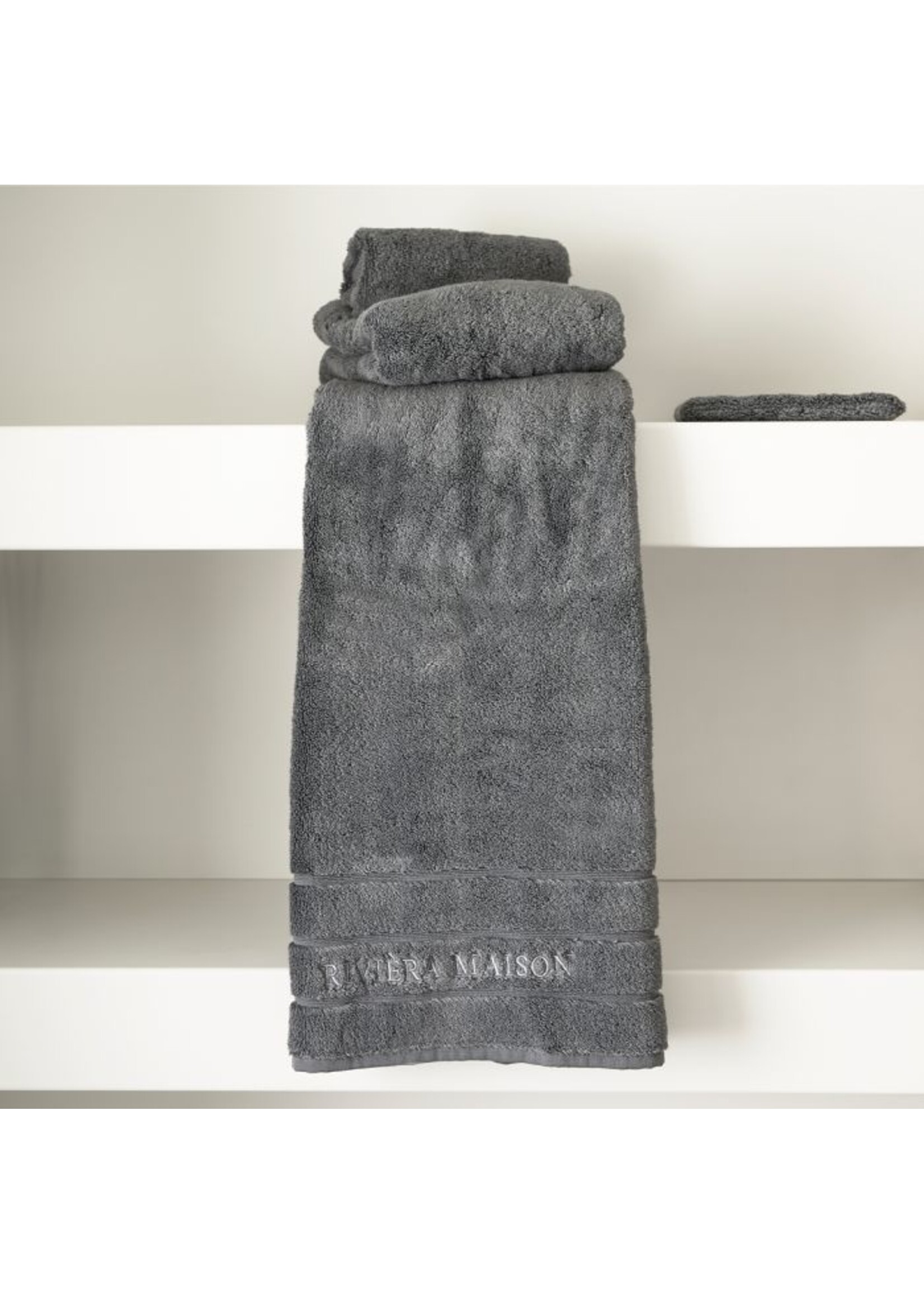 Riviera Maison RM Hotel Towel anthracite 140x70