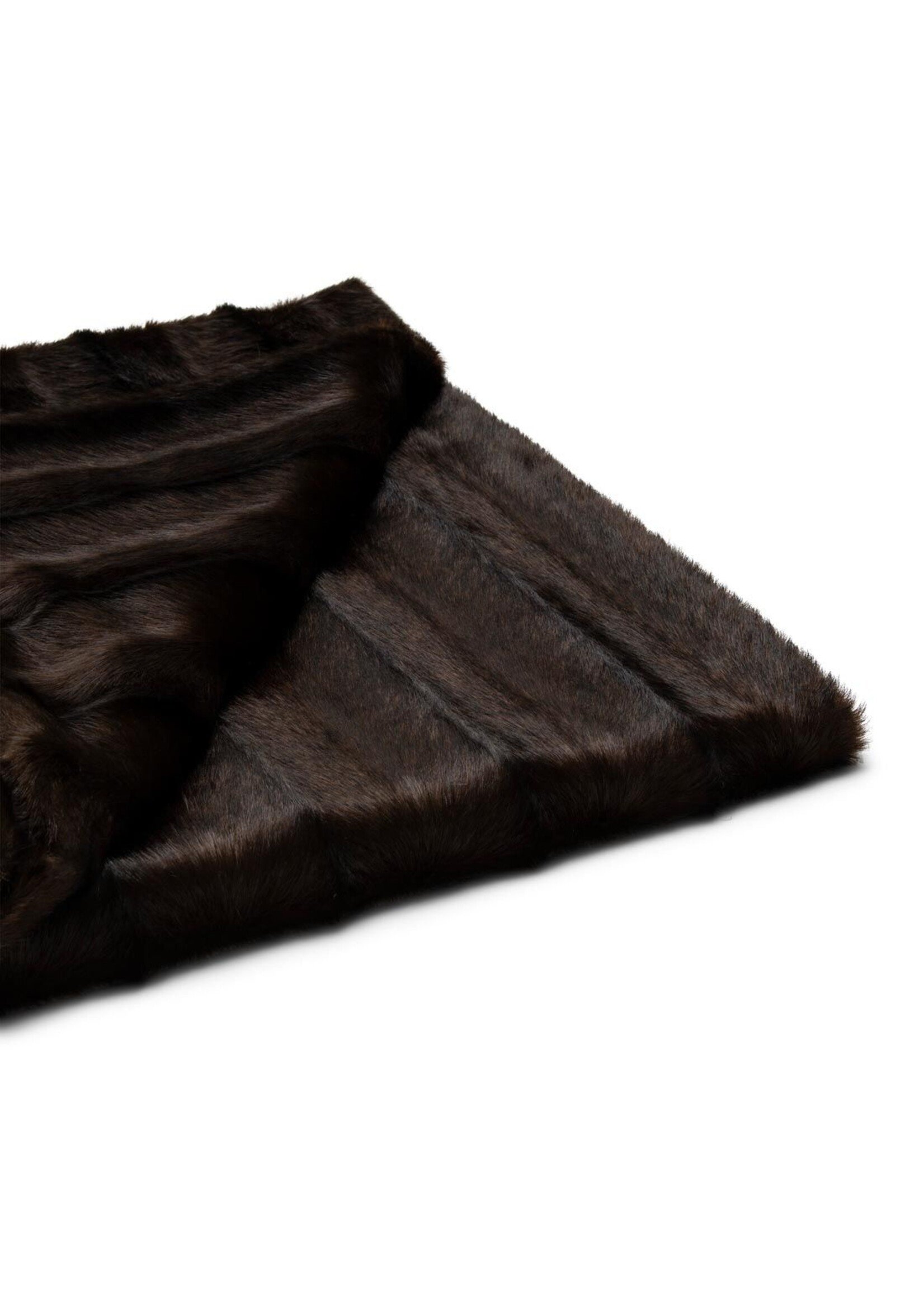 Riviera Maison Vintage Faux Fur Throw 170x130