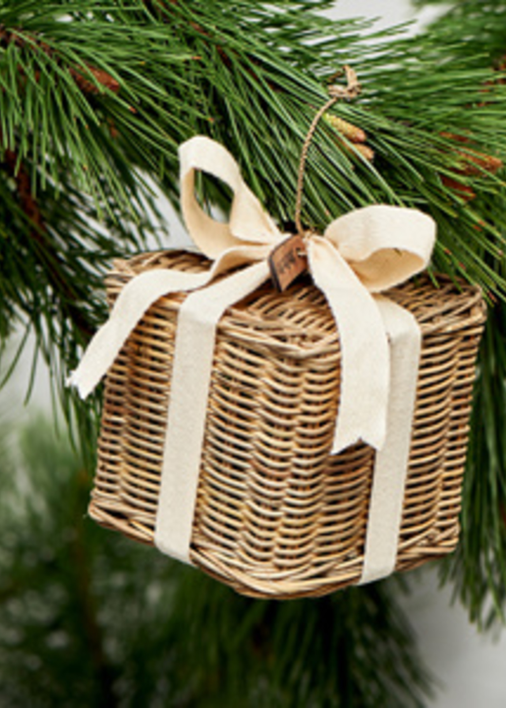 Arbeid lavendel middag Rustic Rattan Christmas Present M - Hof van Sellingen