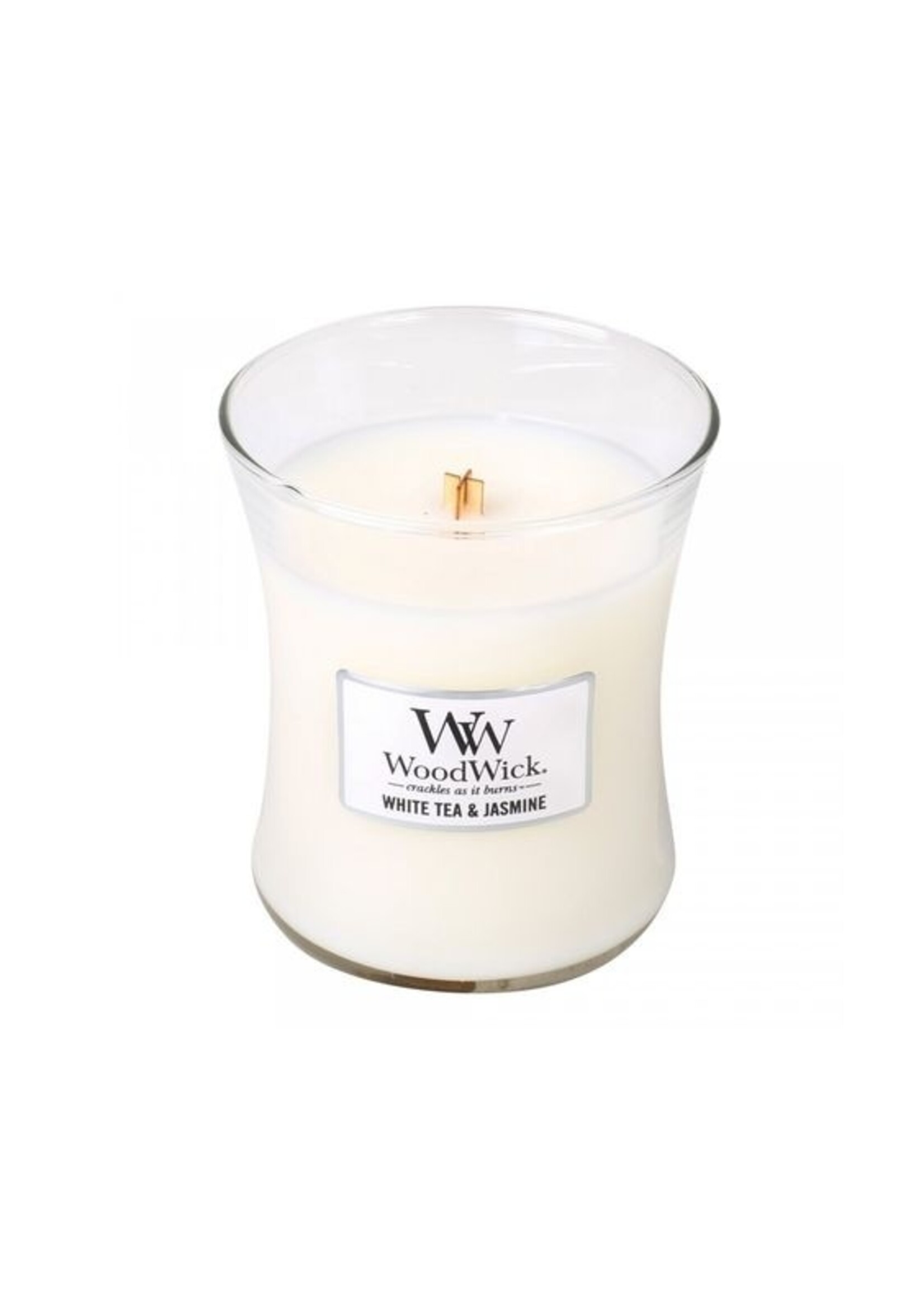 Woodwick White Tea & Jasmine Medium