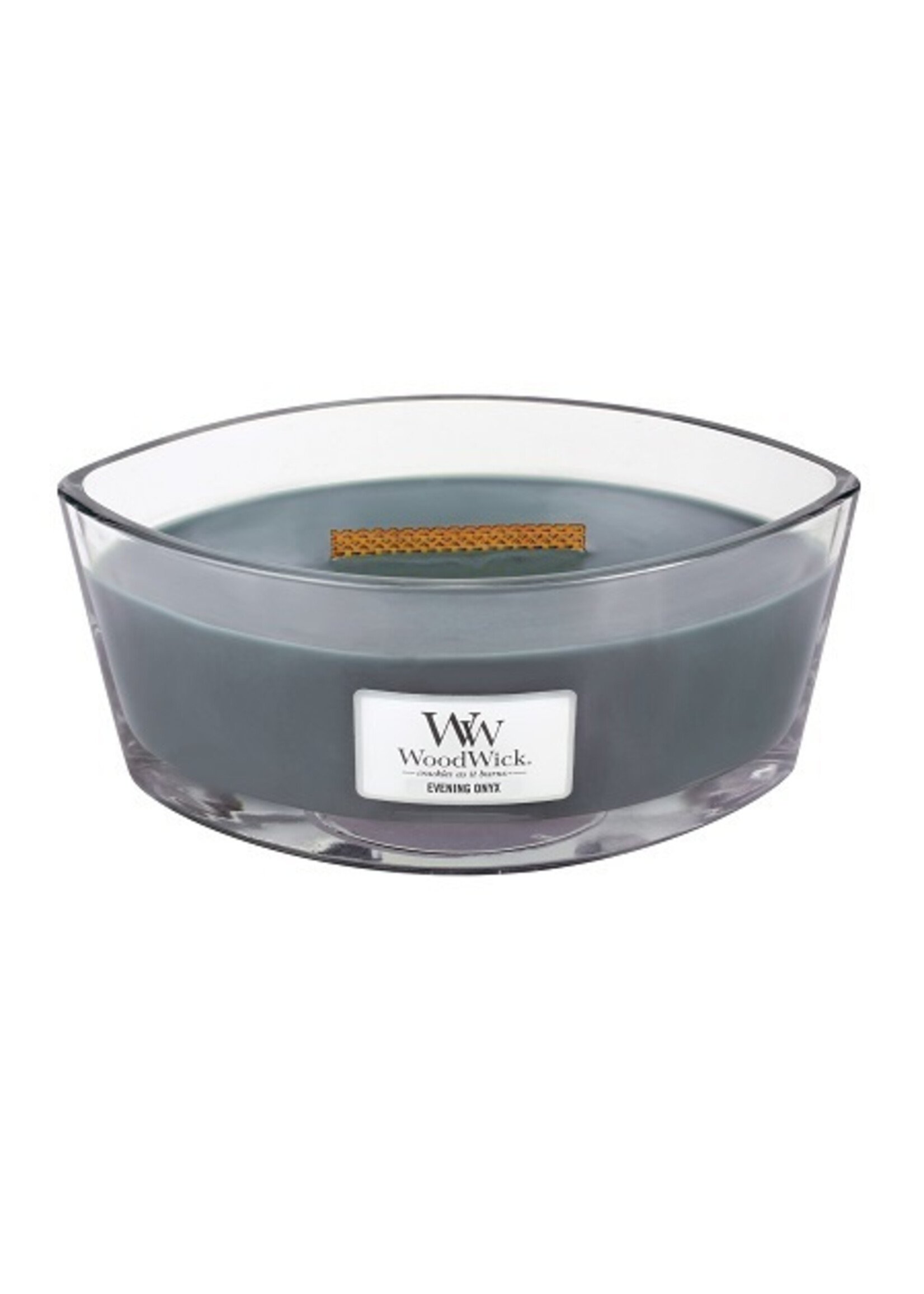 Woodwick Evening Onyx Ellipse Candle