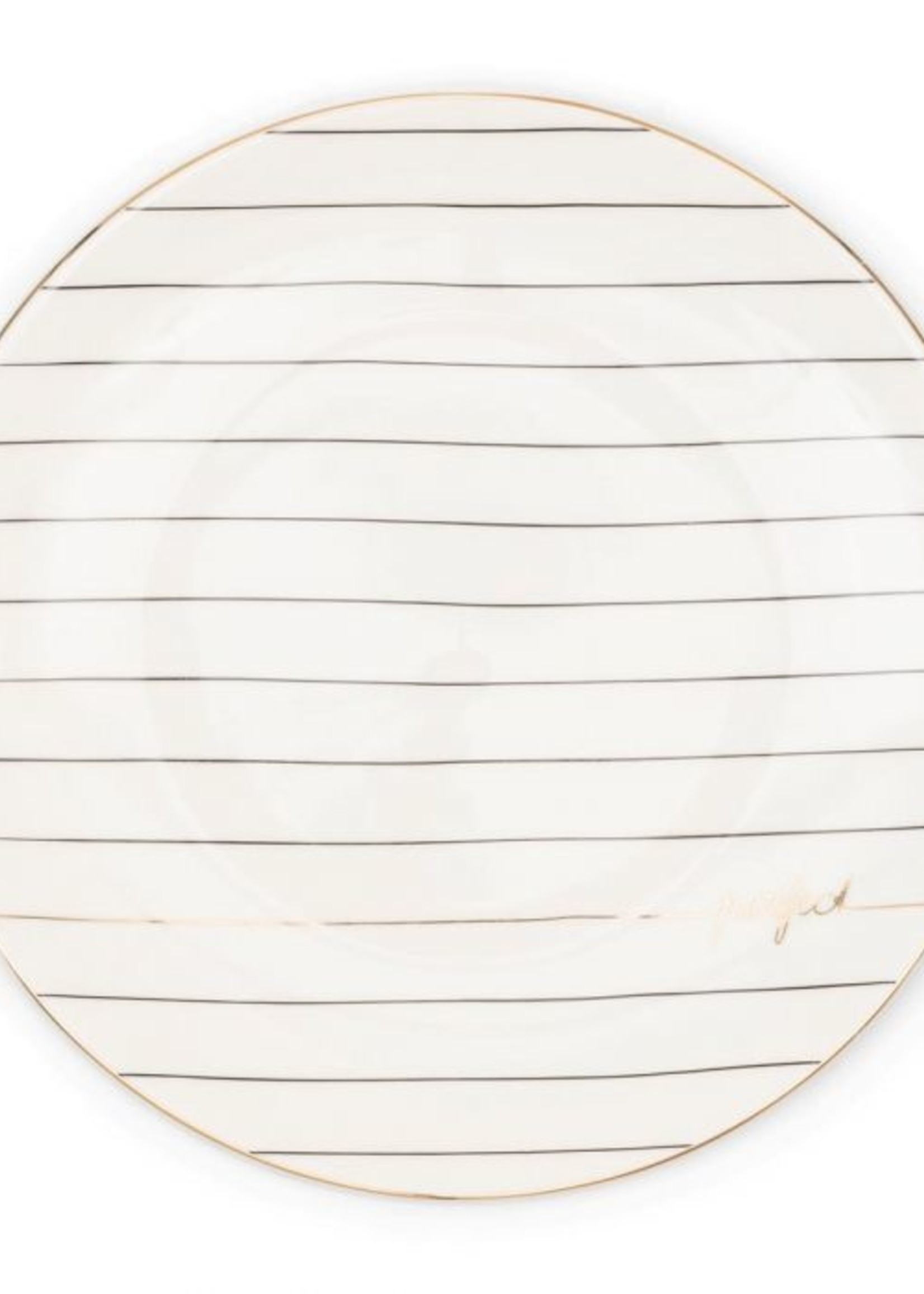 Riviera Maison Dots & Stripes Perfect Dinner Plate