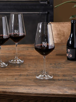 Riviera Maison RM Monogram Red Wine Glass