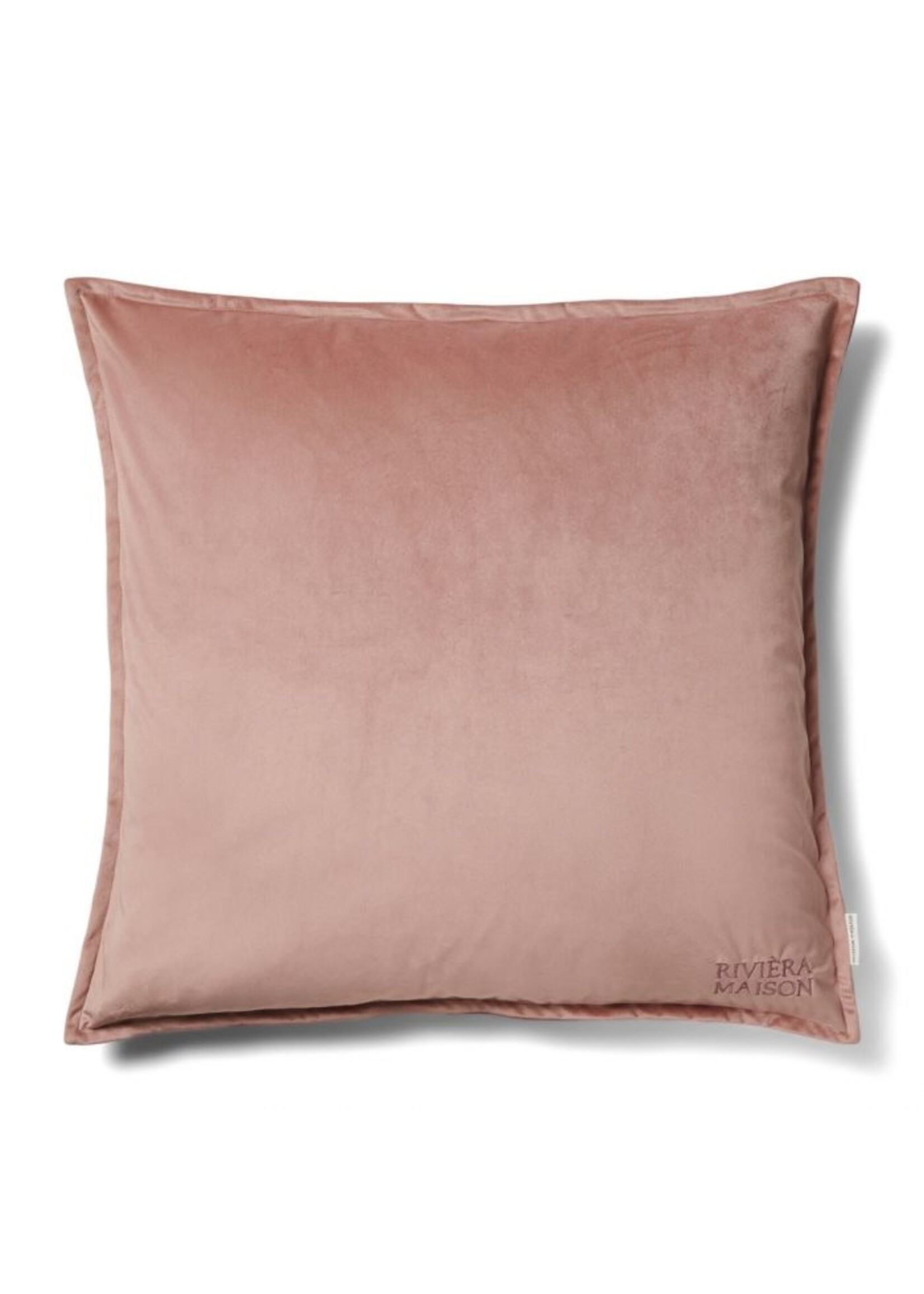 Riviera Maison RM Velvet Pillow Cover pink 60x60